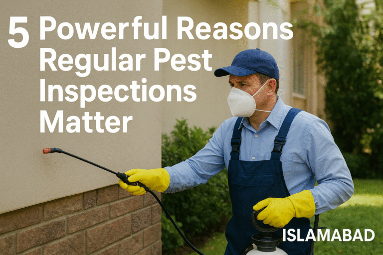 5 Powerful Reasons Regular Pest Inspections Matter for Islamabad Homes and Businesses