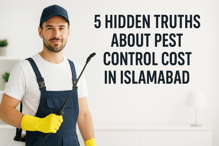 Pest Control Cost in Islamabad: What You Need to Know Before Booking